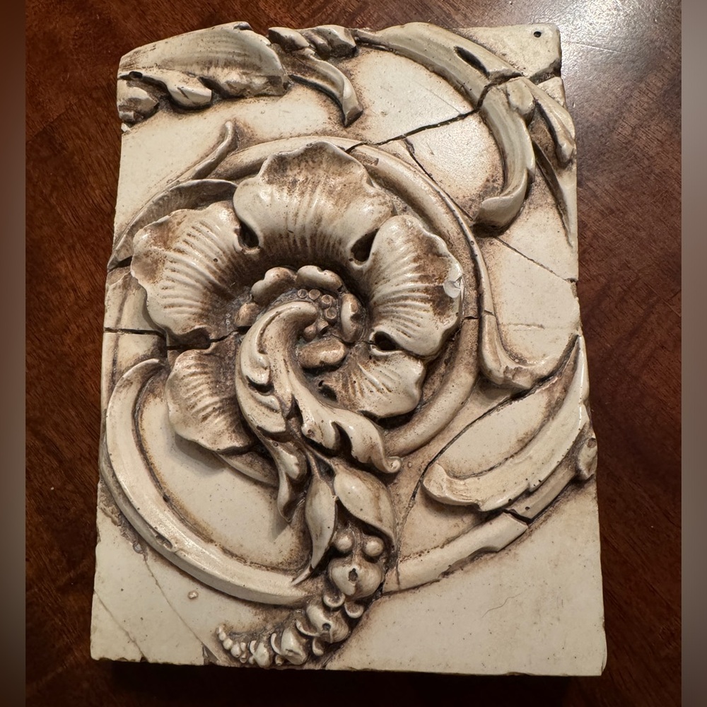 Vintage Retired 1997 Sid Dickens Memory Block Floral Motif PQ36 - Rare!